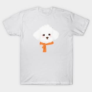 Cute Bichon Frisé Drawing T-Shirt